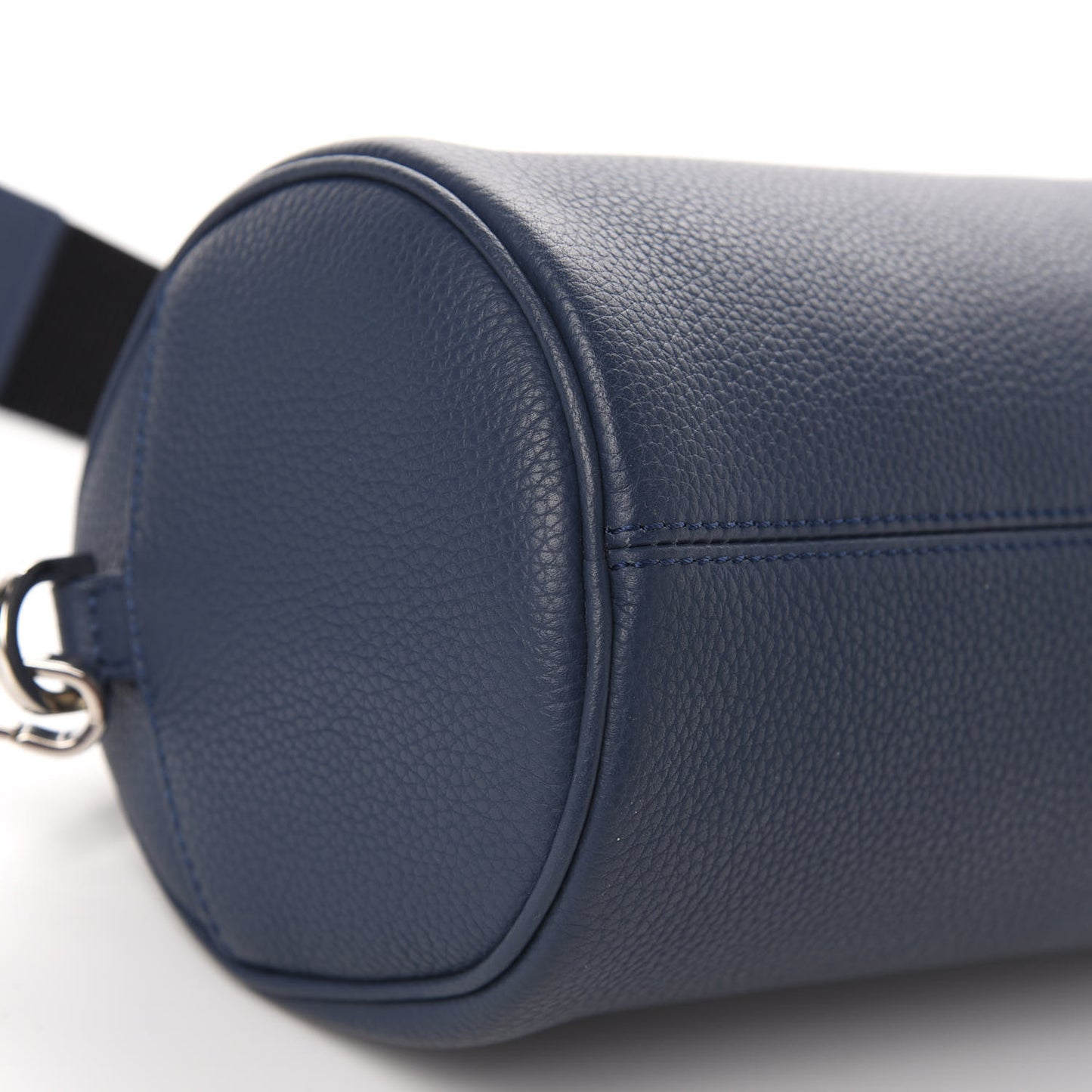 HOMME Grained Calfskin Mens Roller Pouch Blue