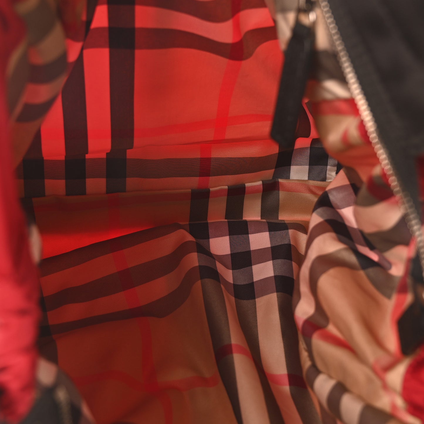 Nylon Buckleigh Packable Tote Bag Red