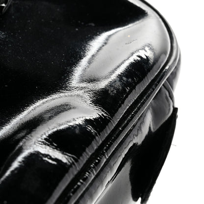 Chanel Patent Vanity Cosmetic Case Black 12 of 12