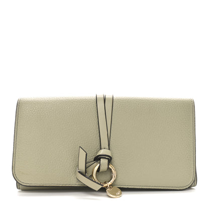 Chloe Calfskin Alphabet Long Wallet Sage 1 of 9