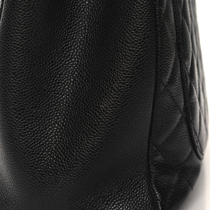Chanel Caviar Quilted Grand Shopping Tote GST Black 13 of 13
