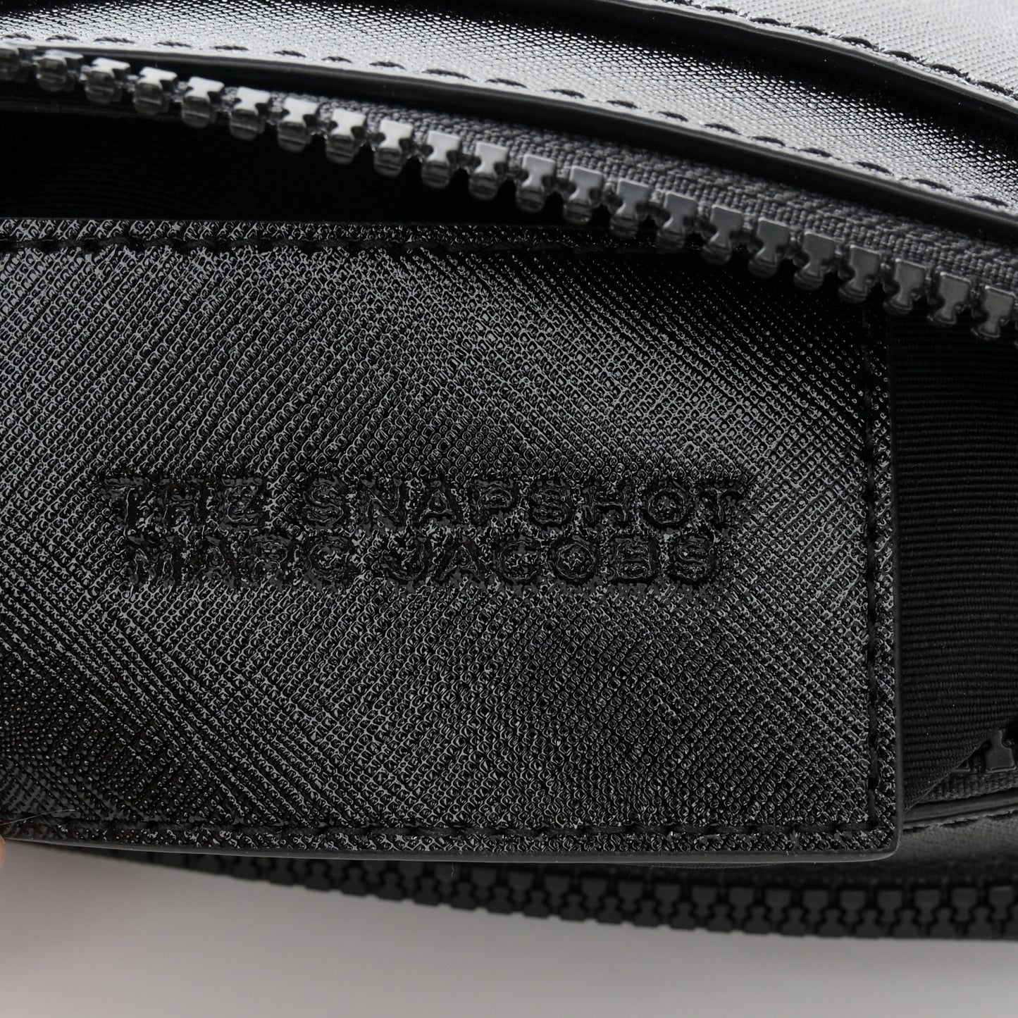 Saffiano Snapshot Camera Bag Black