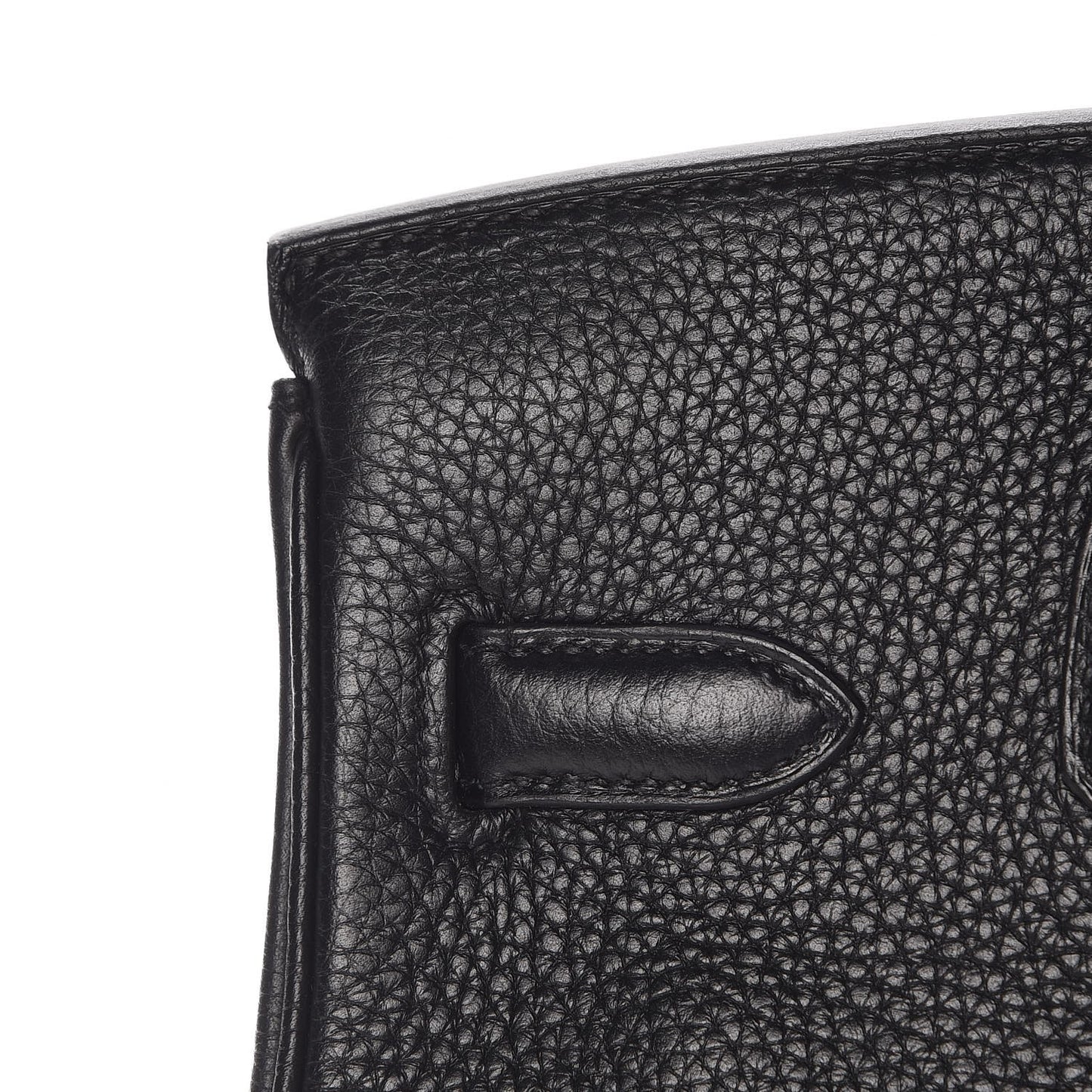 Taurillon Clemence Birkin 30 Black