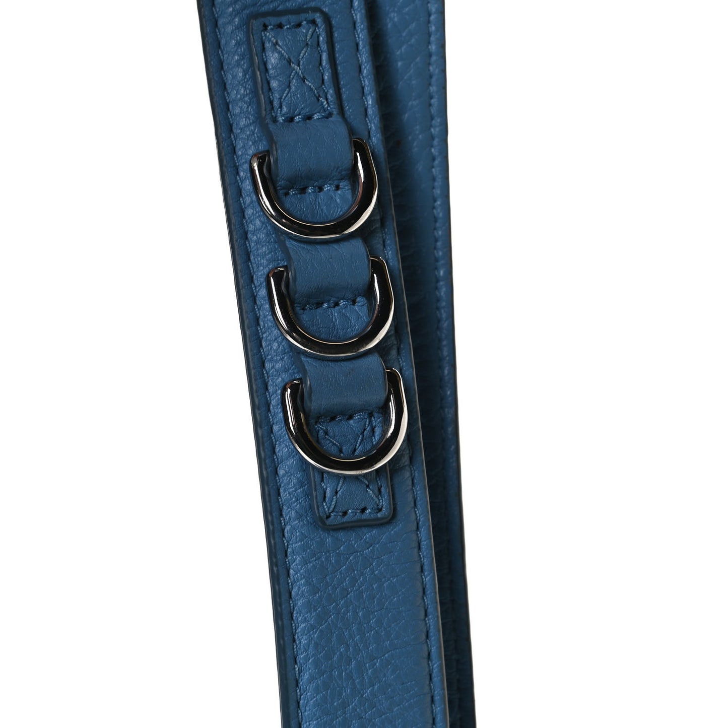 Calfskin Snapshot Camera Bag Blue