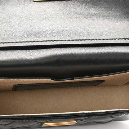 Givenchy Goatskin Quilted GV3 Mini Pocket Convertible Bag Black 5 of 9