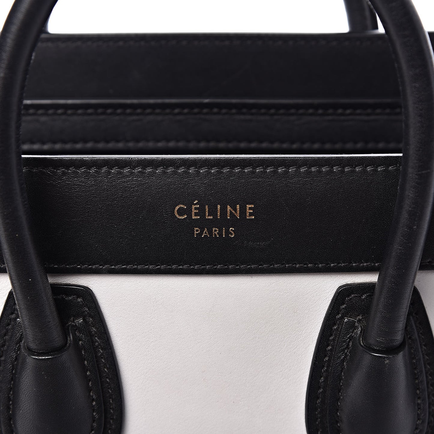Smooth Calfskin Nubuck Nano Tri-Color Luggage Palm