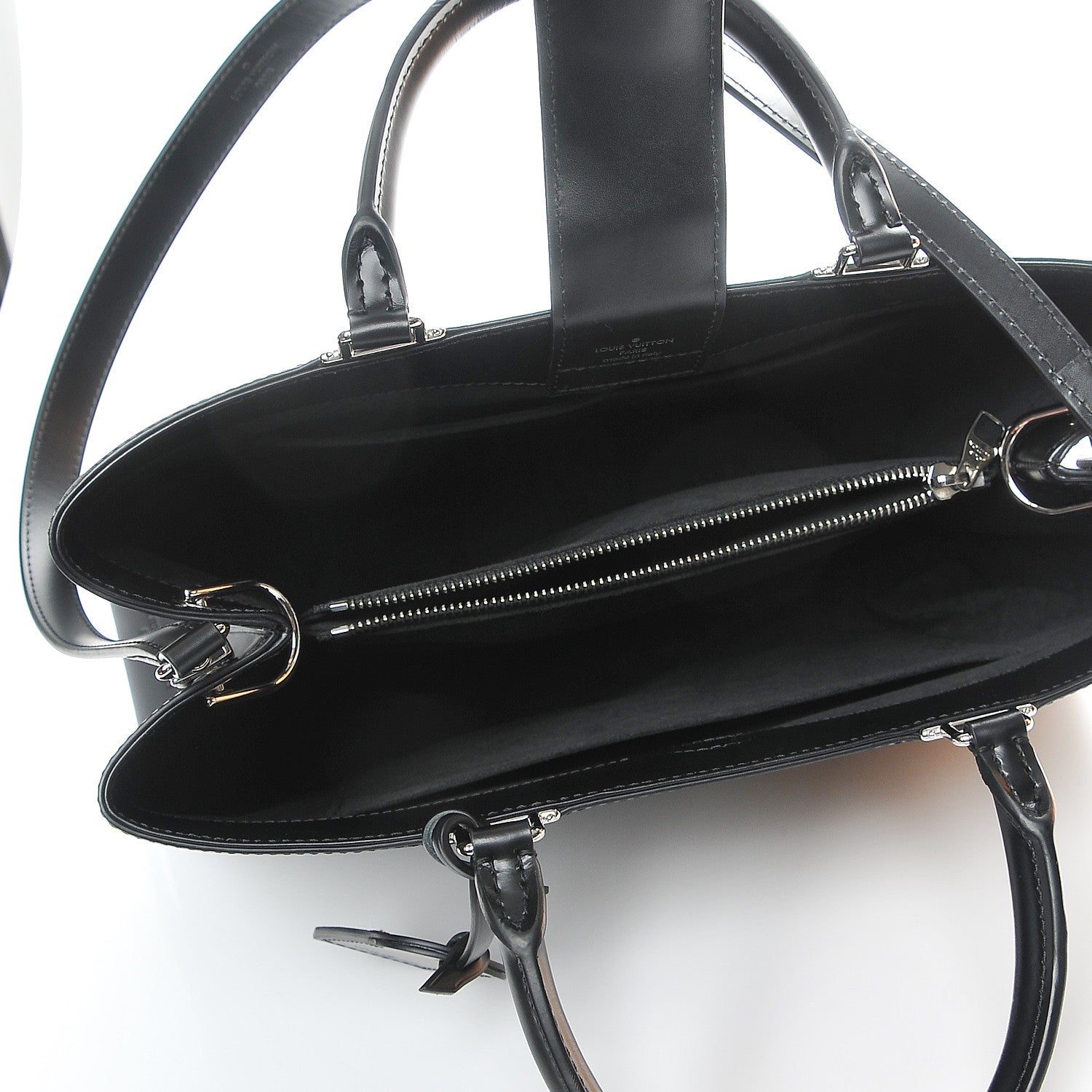 Louis Vuitton Epi Kleber MM Black 6 of 8