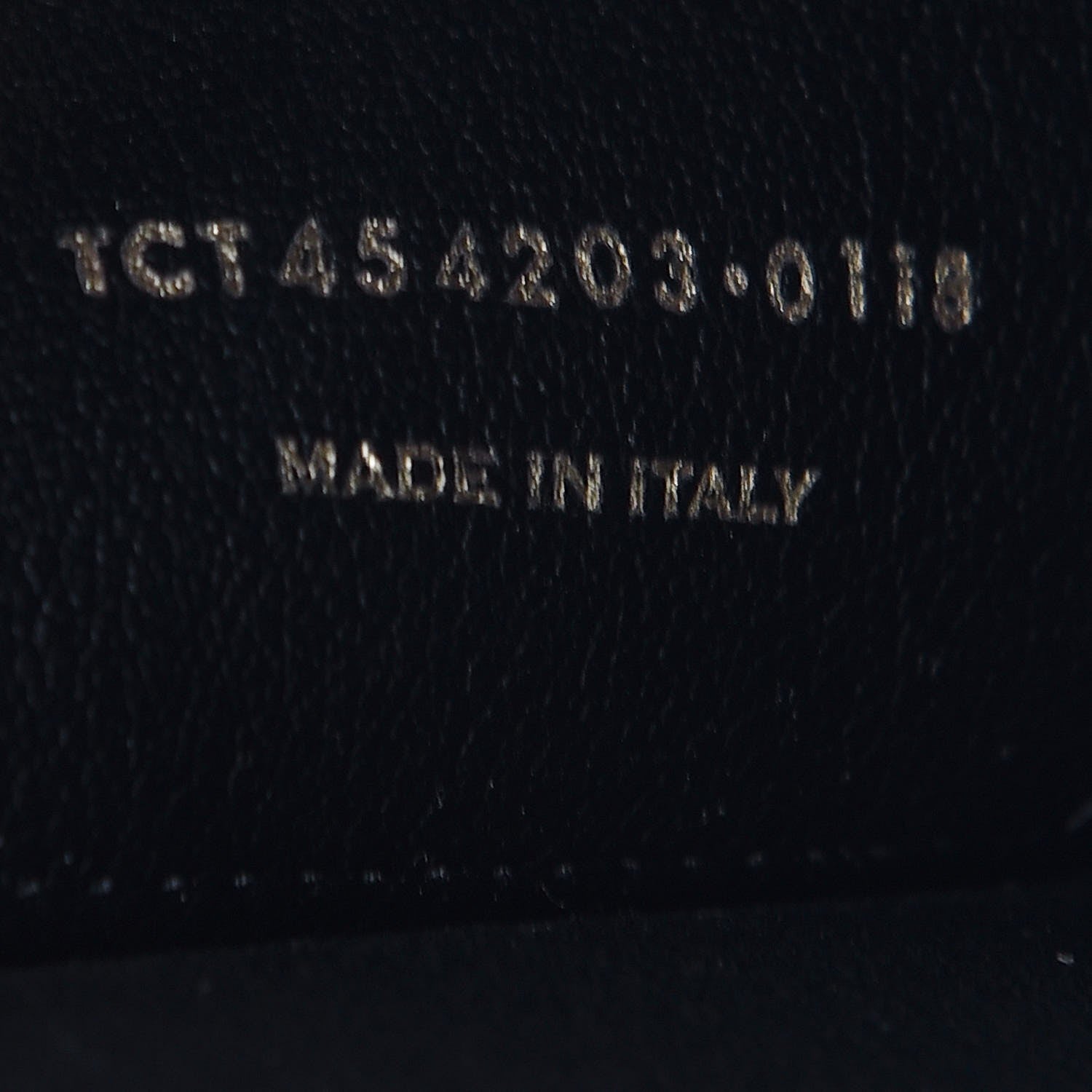 Saint Laurent Calfskin Medium Shopping Tote Black 9 of 11
