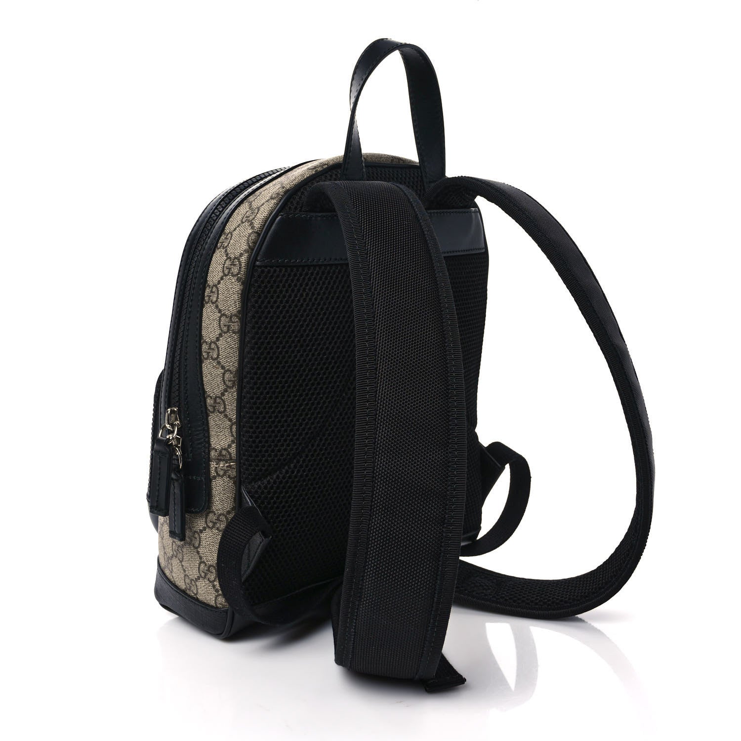 Gucci GG Supreme Monogram Small Eden Day Backpack Black 2 of 9