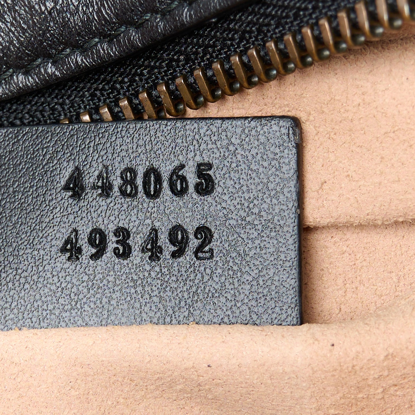 Calfskin Matelasse Mini GG Marmont Chain Shoulder Bag Black