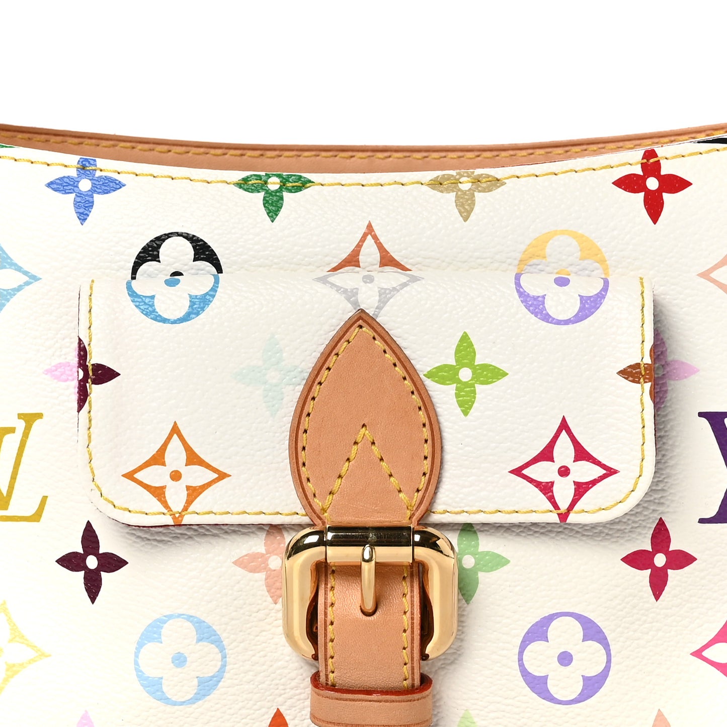 Monogram Multicolor Eliza White