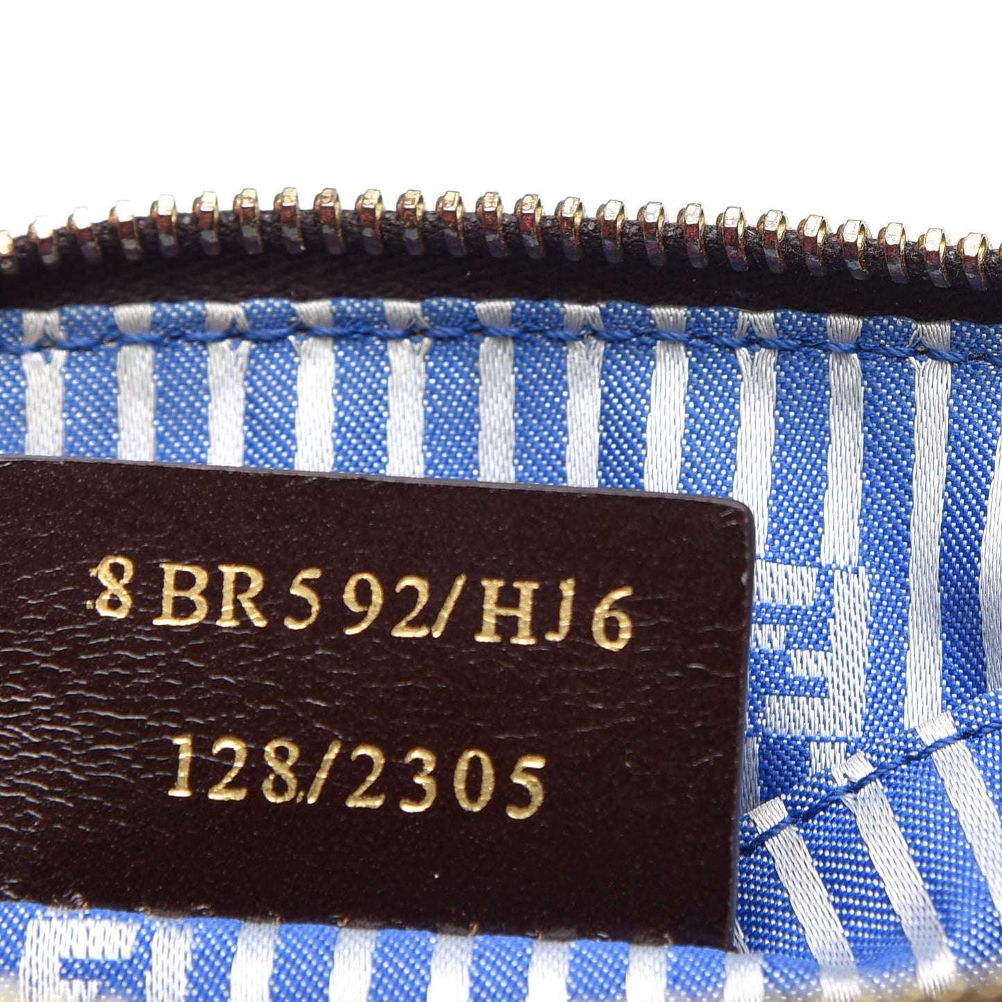 Zucca Spalmati American Flag Pochette Tobacco