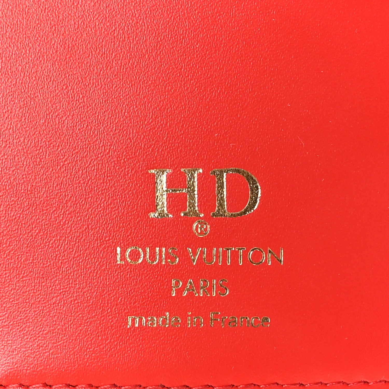 Louis Vuitton Monogram Flower Lock Compact Wallet Coquelicot 6 of 7