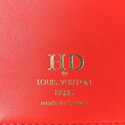 Louis Vuitton Monogram Flower Lock Compact Wallet Coquelicot 6 of 7
