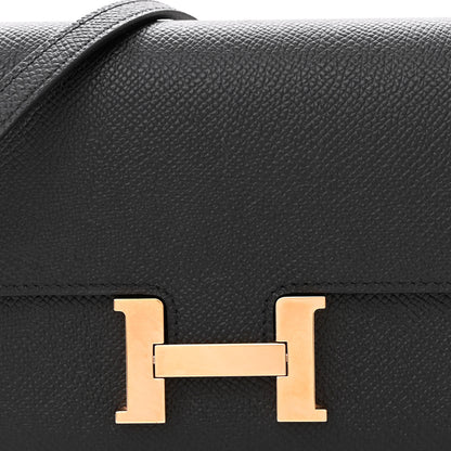 Hermes Epsom Constance Wallet To Go Black 9 of 12