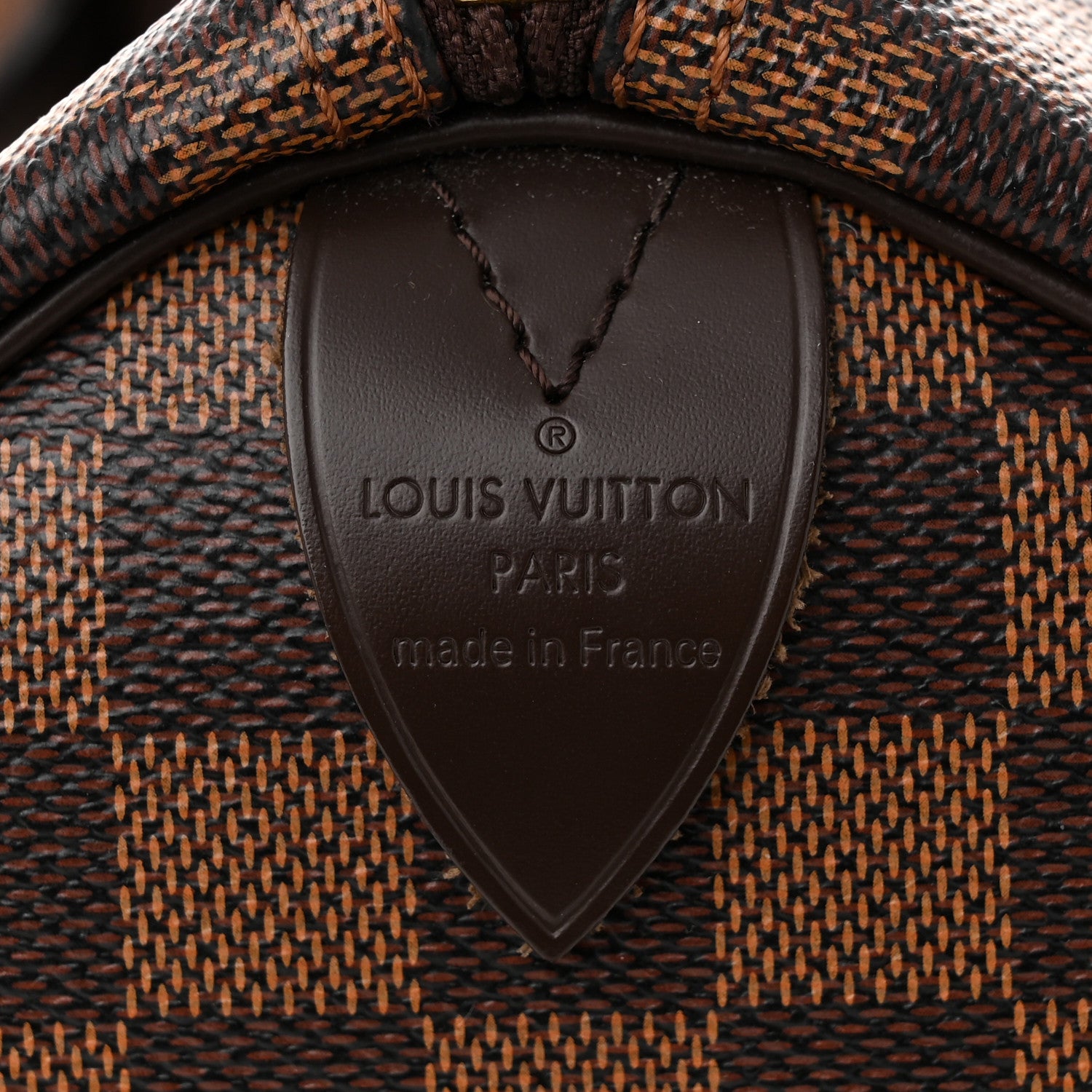 Louis Vuitton Damier Ebene Speedy 30 6 of 10