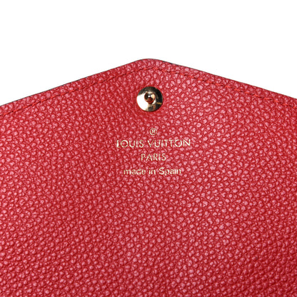 Louis Vuitton Empreinte Sarah Wallet NM Cherry 8 of 9