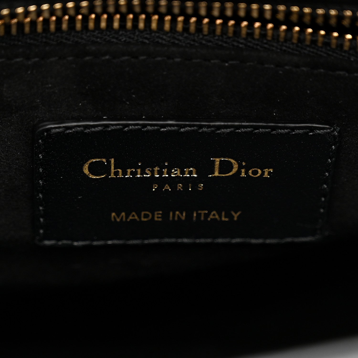 Christian Dior Lambskin Cannage Medium Lady Dior Black 11 of 21