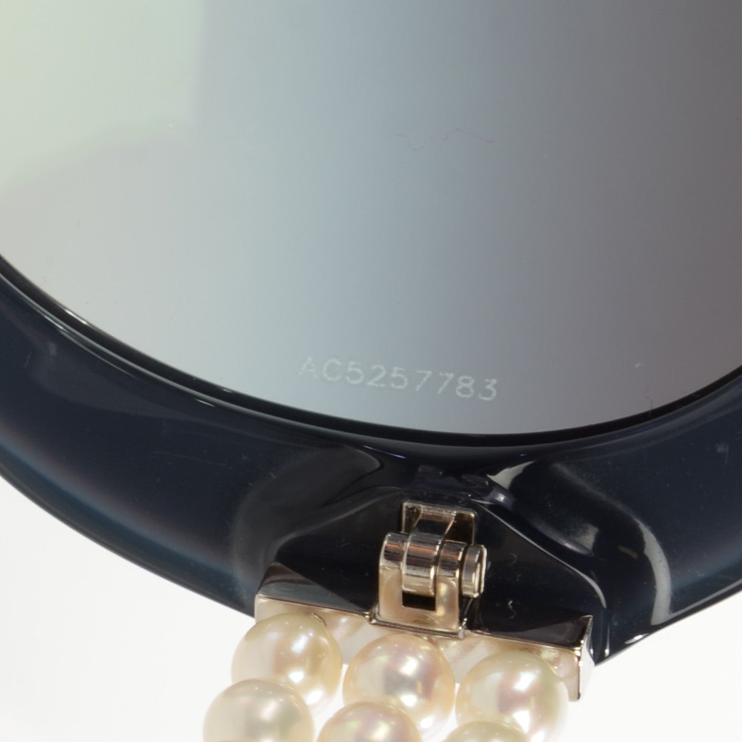 Chanel Perle Pearl Sunglasses 5159-H Black 5 of 6