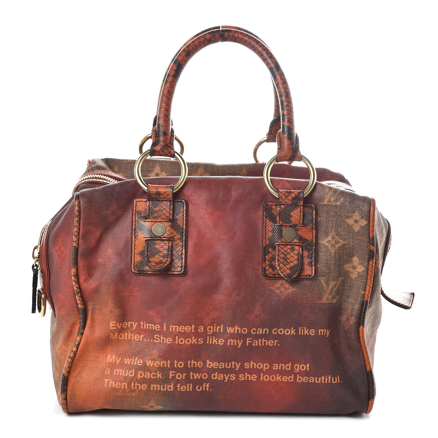 Louis Vuitton Monogram Karung Mancrazy Jokes Bag 1 of 9