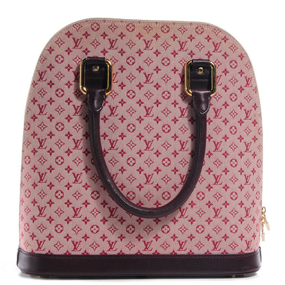 Louis Vuitton Mini Monogram Alma Haut Cherry 1 of 9