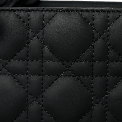 Christian Dior Ultra Matte Calfskin Cannage Medium Lady Dior Black 18 of 18