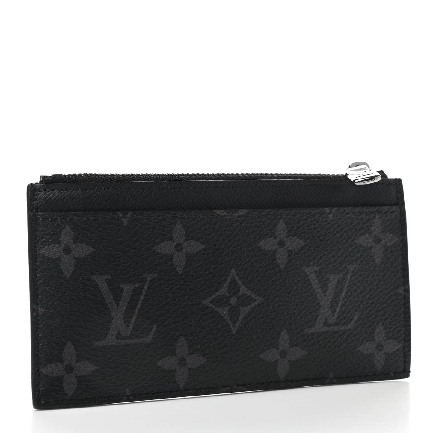 Reverse Monogram Eclipse Taiga Coin Card Holder