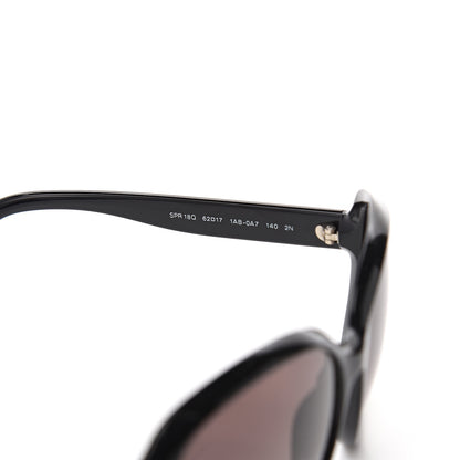 Prada Square Sunglasses SPR 18Q Black 5 of 6