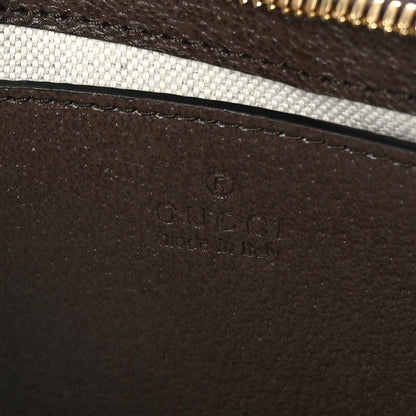 Gucci GG Supreme Monogram Textured Dollar Calfskin Web Small Ophidia GG Handbag Beige Ebony New Acero 6 of 8