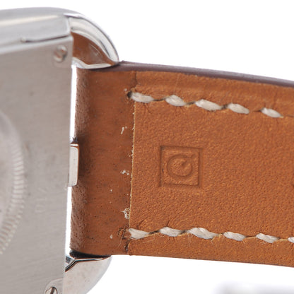 Hermes Stainless Steel Epsom 23mm Cape Cod Quartz Watch Gold 6 of 9