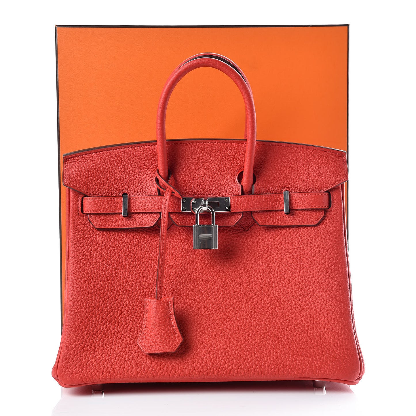 Togo Birkin 25 Rouge De Coeur
