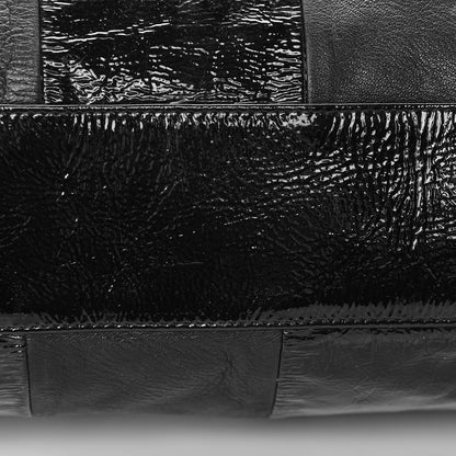 Chanel Patent Patchwork Large Brooklyn Tote Black 14 of 15