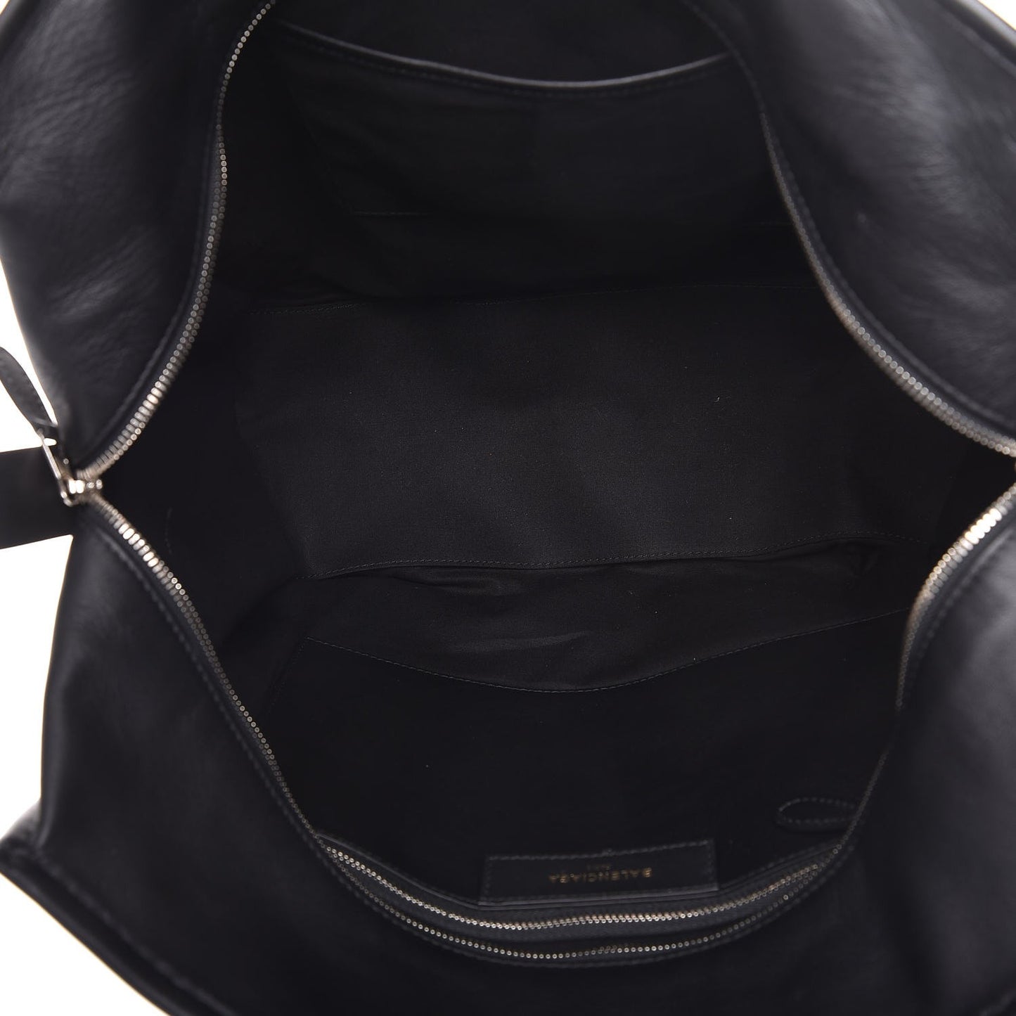 Agneau Medium Bazar Shopper Tote Black