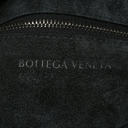 Bottega Veneta Metallic Crushed Calfskin Maxi Intrecciato Cassette Crossbody Bag Chlorophyll 6 of 9