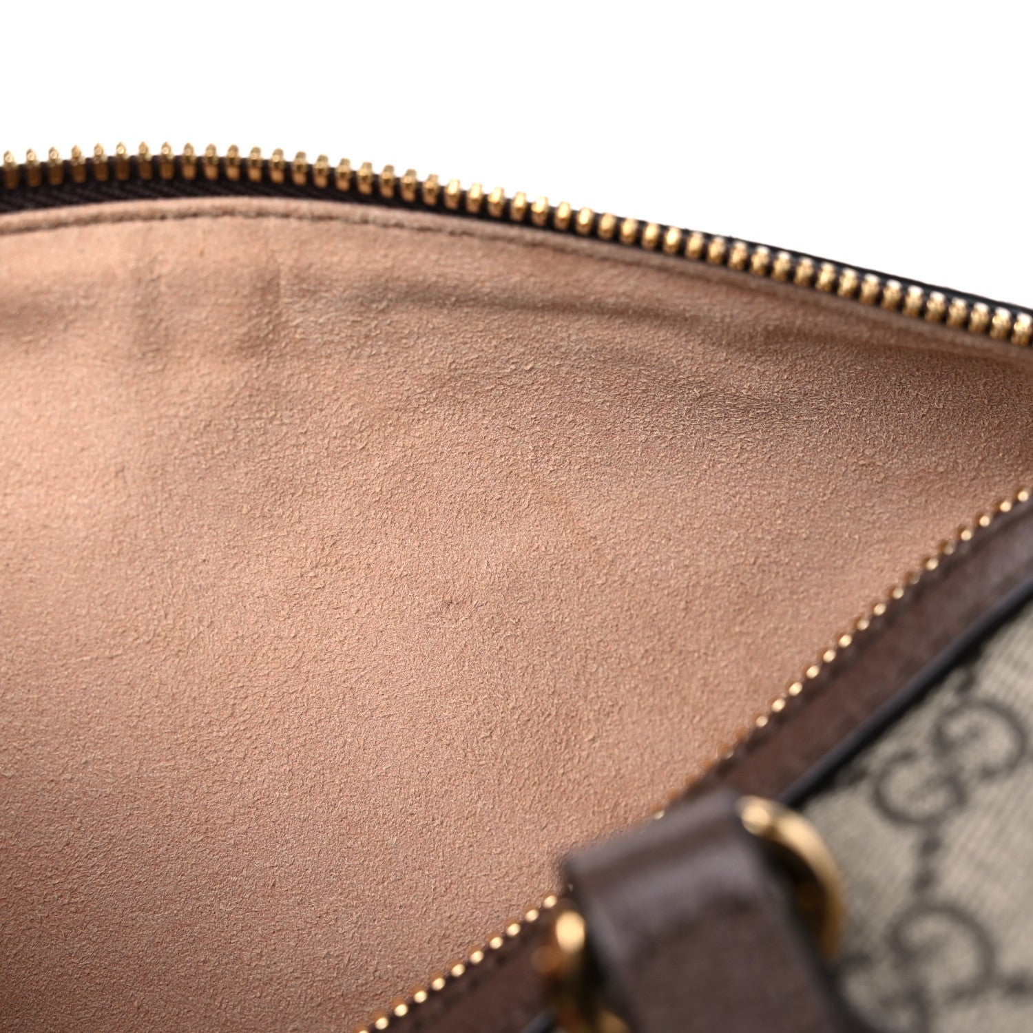 Gucci GG Supreme Monogram Web Small Ophidia Boston Bag Brown 11 of 11