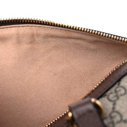 Gucci GG Supreme Monogram Web Small Ophidia Boston Bag Brown 11 of 11