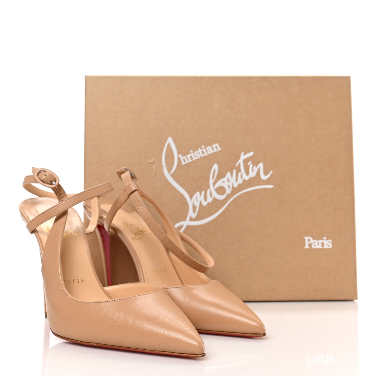 Calfskin Jenlove 85 Pumps 39.5 Nude