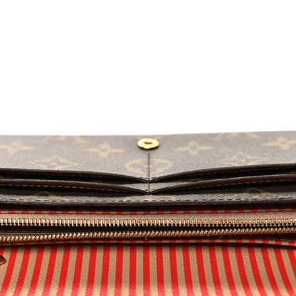 Louis Vuitton Monogram Trunks and Locks Sarah Wallet 8 of 8