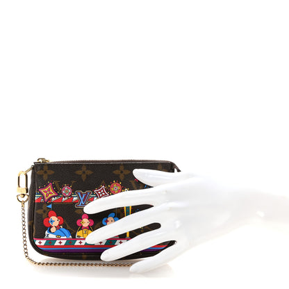 Louis Vuitton Monogram 2020 Christmas Animation Bumper Cars Mini Pochette Accessories Coquelicot 2 of 7