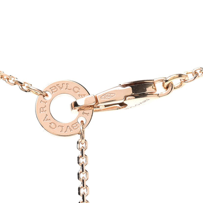 Bulgari 18K Rose Gold Diamond Mother of Pearl Small Divas' Dream Pendant Necklace 4 of 6