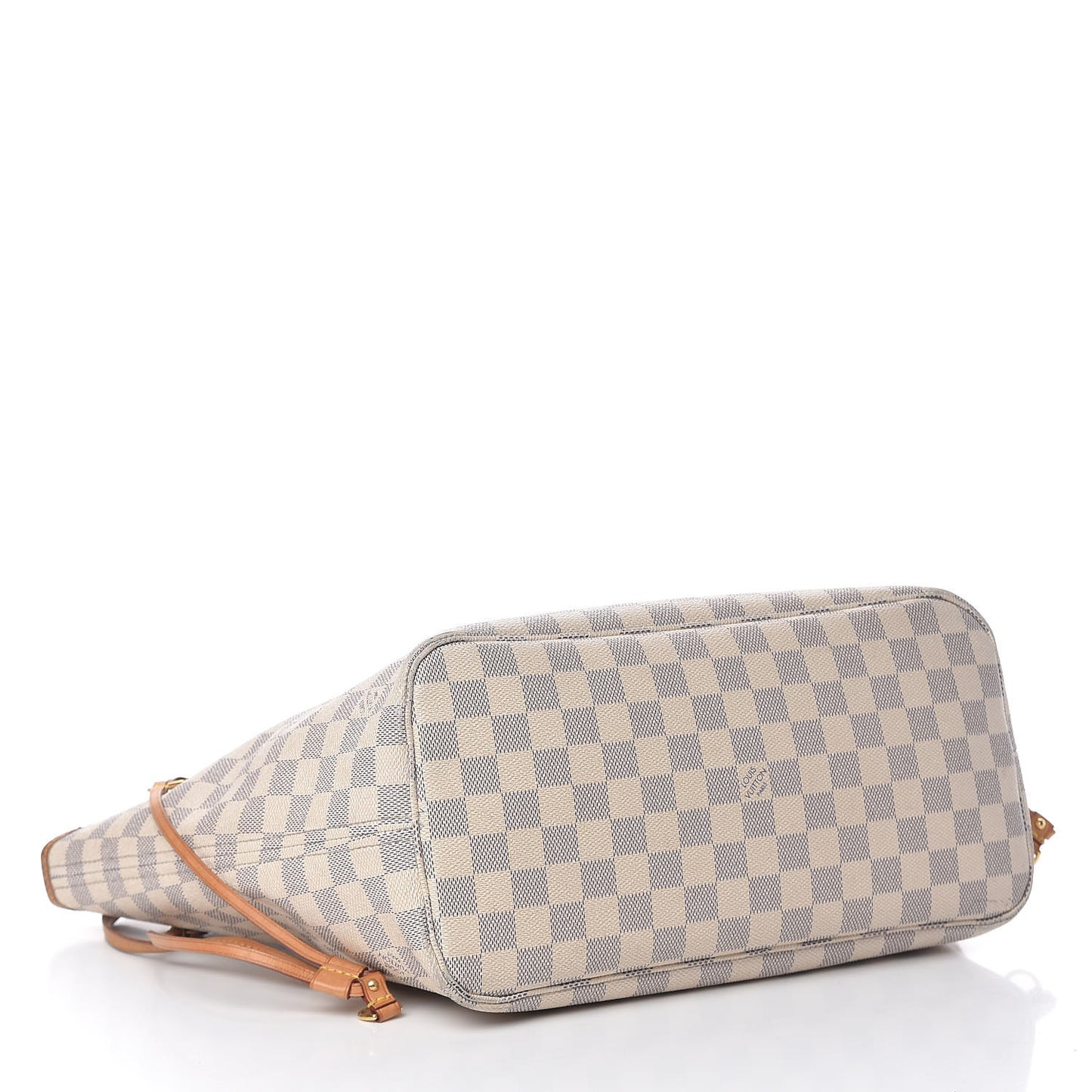 Damier Azur Neo Neverfull MM Rose Ballerine