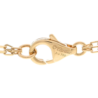 Cartier 18K Yellow Gold 2 Diamond LOVE Necklace 4 of 5