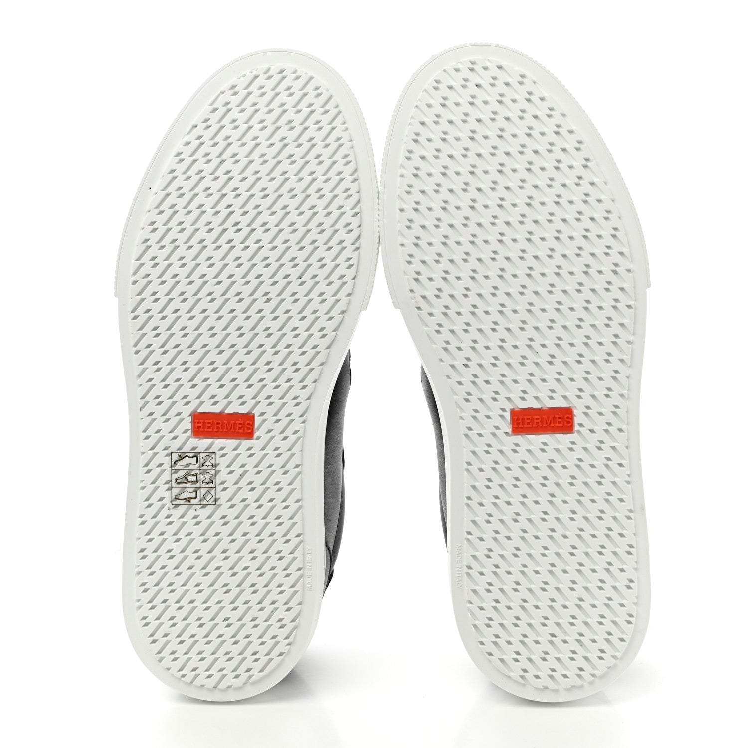 Hermes Calfskin Day Sneakers 37 Black 5 of 10