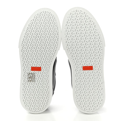 Hermes Calfskin Day Sneakers 37 Black 5 of 10