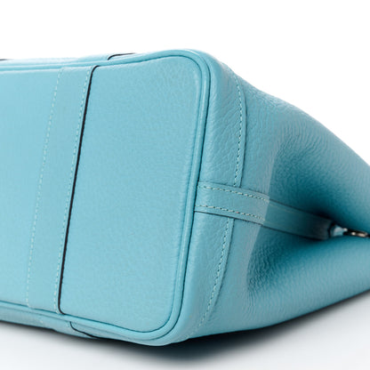 Hermes Vache Country Garden Party 30 TPM Bleu Saint Cyr 10 of 11