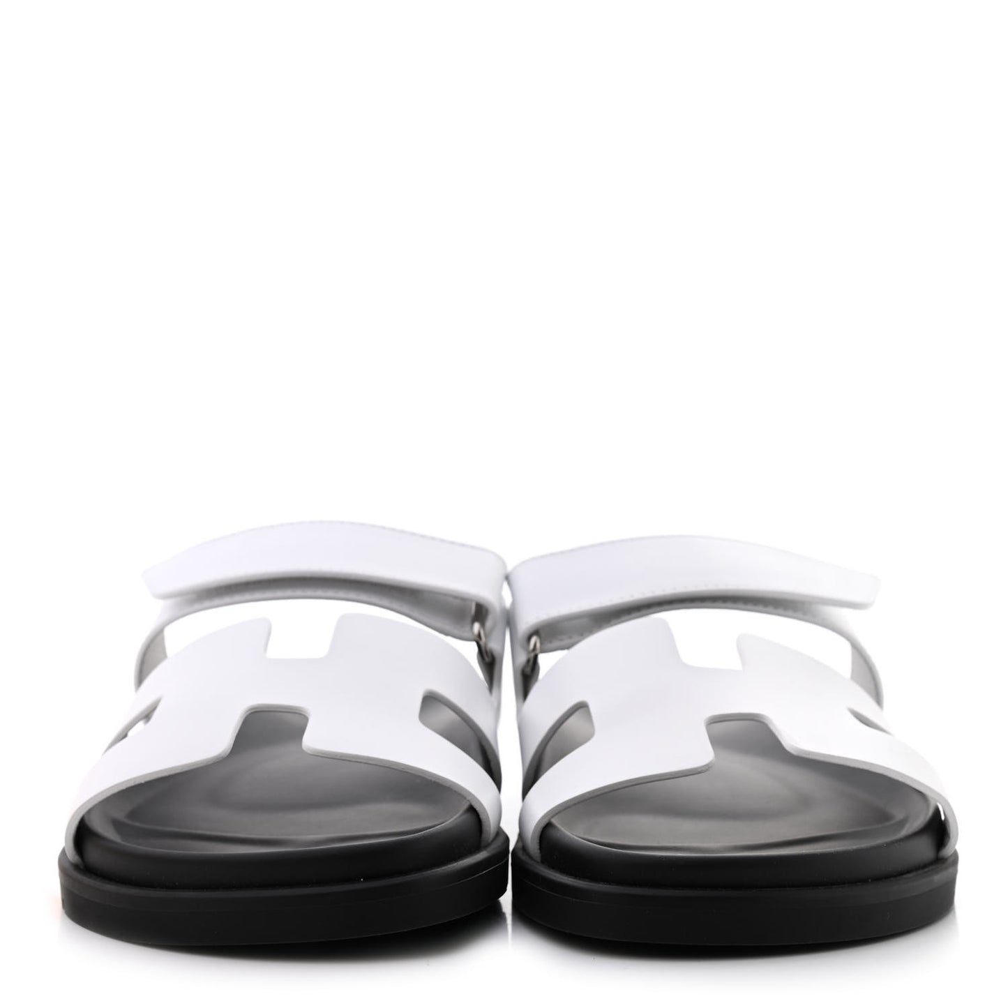 Calfskin Womens Chypre Sandals 38 White
