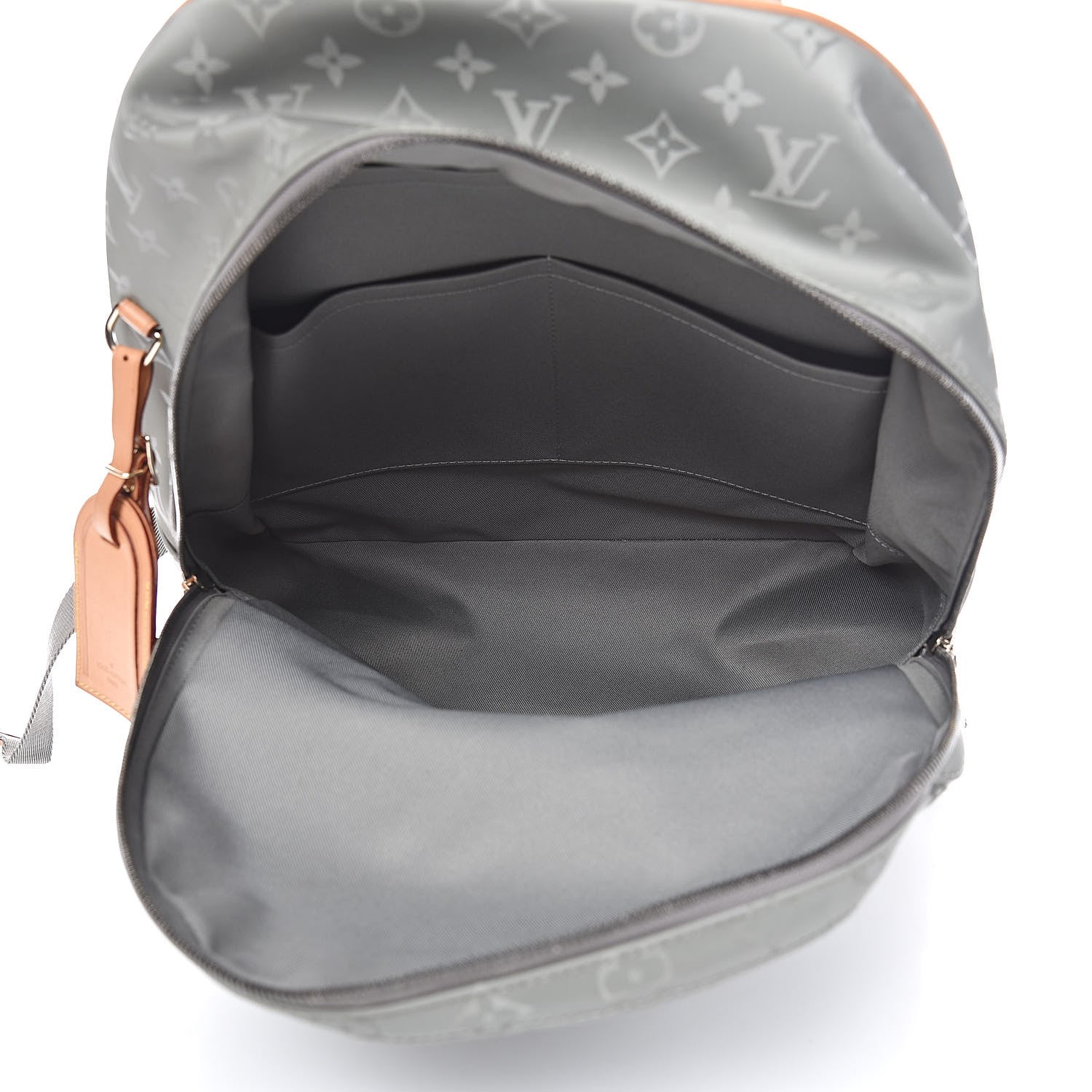 Louis Vuitton Monogram Titanium Backpack PM 5 of 10