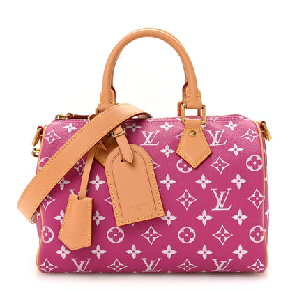 Louis Vuitton Calfskin Monogram Speedy P9 Bandouliere 25 Agate Agate 1 of 12