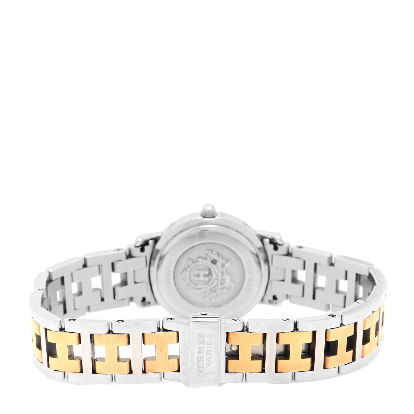 Stainless Steel 24mm Clipper Quartz Watch Gold