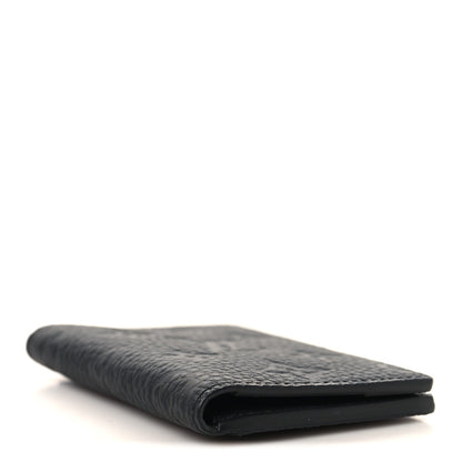 Louis Vuitton Taurillon Monogram Pocket Organizer Black 4 of 7